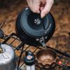 Thous Winds 1L Camping Kettle, Portable Camp Tea Coffee Pot, Lightweight Stainless Steel Teapot, Fast Heating Boiling Water, for Outdoor Campfire Hiking Camping Picnic view 2