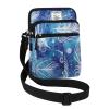 KAMO Multifunction Phone Waist Bag - One Shoulder Diagonal Cross Bag, Smart Case, Outdoor Triple Zip Hipster Crossbody Purse for Women & Men view 1