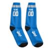ANTKING Detroit Socks for Men Women Youth Gifts Custom Personalized Name and Number Socks view 4