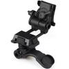 Chestnut-YX NVG Mount Night Vision Goggles PVS 14 J Arm Metal Helmet Mount Rhino Mount L4G24 NVG Full Metal Aluminum Helmet Mount Compatible with All Models of PVS14 view 1