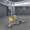 Multi-Function Power Rack, 220.46LBS Capacity Power Rack,Adjustable Heavy Duty Strength Training Fitness Equipment, for Garage & Home Gym, Black view 4
