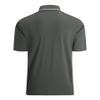 Alex Vando Mens Stain Resistant Polo Shirt Short Sleeve Soild Stretch Performance Work Polo Shirts for Men,Charcoal,L view 2