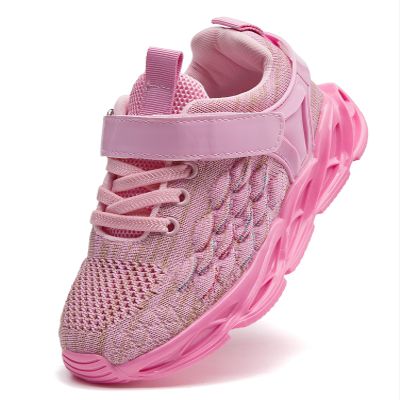 DADAWEN Toddler/Little Kid Sneakers for Boys Girls Lightweight Breathable Sports Athletic Running Tennis Shoes Hot Pink US Size 11.5 M Little Kid