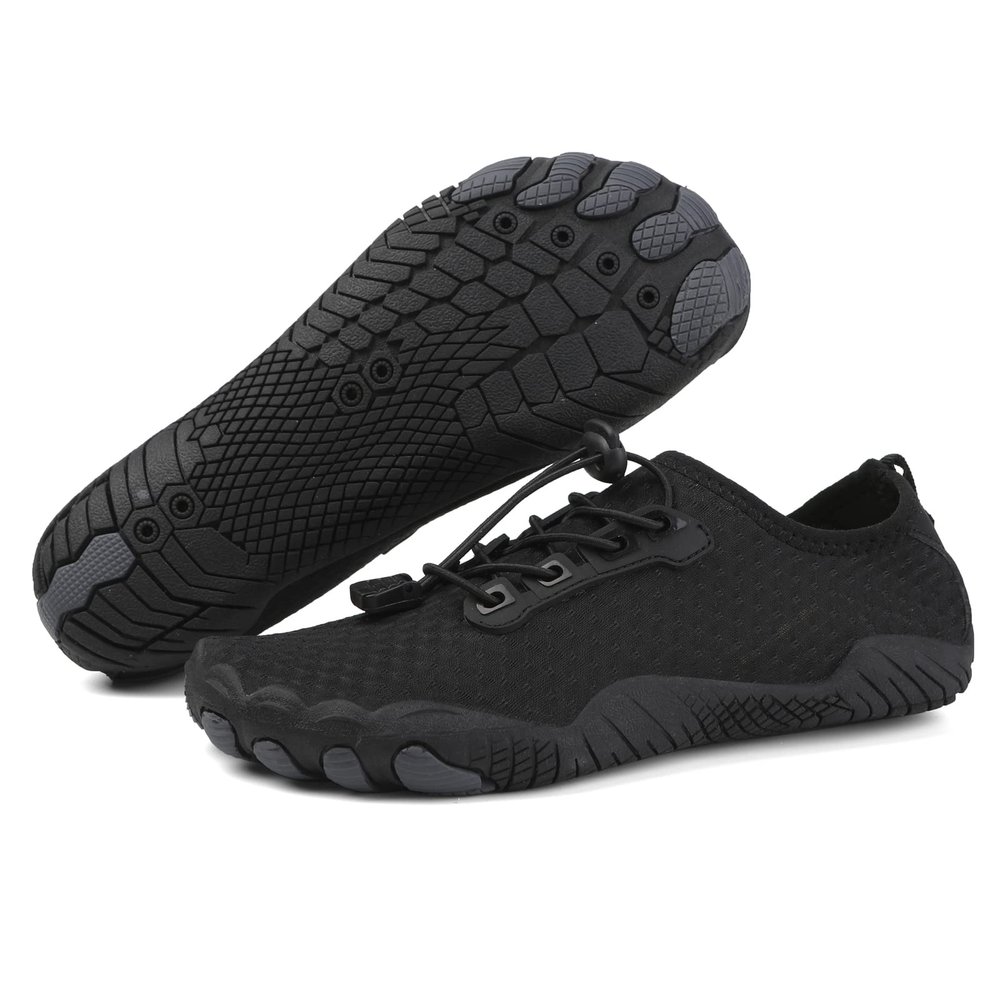 Quick-drying, non-slip, lightweight and breathable water sports shoes, a must-have for multifunctional outdoor activities for men, women and adults (black, Adult, Men, 5, Numeric, US Footwear Size System, Medium)