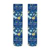 GoasNei Happy Hanukkah Socks Sport Socks for Women Men Breathable Long Socks for Running Athletic Travel view 2