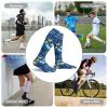 GoasNei Happy Hanukkah Socks Sport Socks for Women Men Breathable Long Socks for Running Athletic Travel view 4