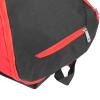PerGar Basketball Backpack, Black Red Multifunctional Basketball Backpack, Large Capacity with Multiple Storage Pockets Youth Soccer Bag, for Soccer Volleyball view 3