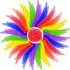 HKACSTHI Scarves for Kids Play Juggling Dance Scarves Toddler Sensory Toys Magic Trick Silk Scarf Play Silks for Toddlers Rainbow Scarf Dance Props for Music and Movement, 24 x 24 Inches (12 Pieces) view 1