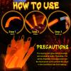 Lewtemi 100 Pack 4" or 6" Bright Glow Sticks Bulk, Glow in the Dark Party Supplies Birthday and Holidays (4 Inch,Orange) view 3
