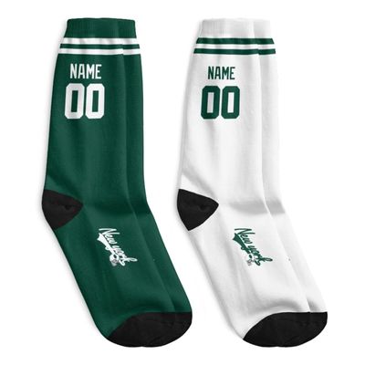 ANTKING New York J Socks for Men Women Youth Gifts Custom Personalized Name and Number Socks
