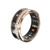 Smart Ring Fitness Tracker Fingerband Wireless Charging Box Healthy Sleep Tracker Smart Ring Free App(Gold,10#) view 1