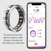 Smart Ring Fitness Tracker Fingerband Wireless Charging Box Healthy Sleep Tracker Smart Ring Free App(Gold,10#) view 4