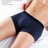 5PC Men's Boxer Briefs, Hip-Lifting & Body-Shaping Briefs, Sports Quick-Drying Breathable Silk Solid Short Briefs (US, Alpha, Medium, Regular, Regular, (5PC)-Green*5) view 3