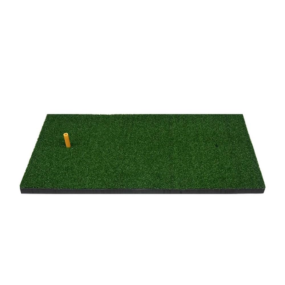 pujindu Golf Hitting Mat, Artificial Grass Practice Mat, Portable Golf Training Mat for Home Backyard Garage(Green-A)