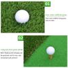 pujindu Golf Hitting Mat, Artificial Grass Practice Mat, Portable Golf Training Mat for Home Backyard Garage(Green-A) view 3