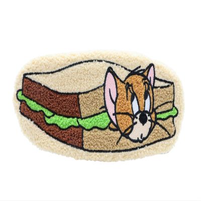 Tom & Jerry Die-Cut Cosmetic Case Pouch, Jelly/WNTJ-PC02, One Size