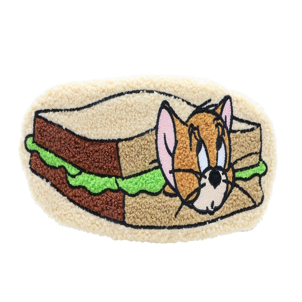 Tom & Jerry Die-Cut Cosmetic Case Pouch, Jelly/WNTJ-PC02, One Size