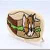 Tom & Jerry Die-Cut Cosmetic Case Pouch, Jelly/WNTJ-PC02, One Size view 4