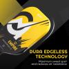 A11N Empire Edgeless Pickleball Paddle  Carbon Fiber Paddle with Longer Handle Design for Double-Handed Backhand & SuperGrit Surface Texture Technology, ControlMax - Wide Body Shape, Yellow view 2