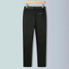 XJRJ Thermal Fleece Pants for Men Waterproof Breathable Softshell Trousers Hiking Camping Ski Climbing Warm Winter Men Dark Gray9 XS view 2