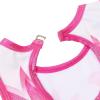 BAOHULU Girls Leotards for Gymnastics & Dance One Piece Sparkly Toddler Kids Athletic Practice Activewear B379_WhiteRose_8A view 3