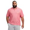 Izod Men's Big and Tall Advantage Performance Short Sleeve Polo Shirt, Dubarry, Large Tall view 1