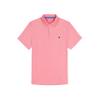 Izod Men's Big and Tall Advantage Performance Short Sleeve Polo Shirt, Dubarry, Large Tall view 4