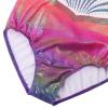 BAOHULU Girls Leotards for Gymnastics & Dance One Piece Sparkly Toddler Kids Athletic Practice Activewear B374_WhiteRedPurple_8A view 3