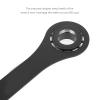 20.5x6.1x0.3cm / 8.1x2.4x0.1in Bike Bottom Bracket Tool, Bike Bottom Bracket Wrench for BB91 BB109 BB30SH PF30SH BB86 30 BB30 30 BB Tool (Black) view 4
