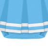 College Baby NCAA Officially Licensed Cheerleader Bodysuit Dress - Tank Top - Ole Miss Rebels Logo - Carolina Blue - 24 Months view 2