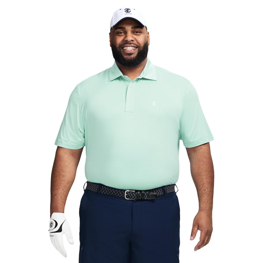 Izod Men's Big & Tall Swingflex Performance Mesh Polo, Limpet Shell, XX-Large Tall