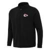 Antigua Men's Black Kansas City Chiefs Regard Full-Zip Jacket