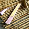 Large Folding Hand Fan with Polar Bear Print, Openwork Bamboo Ribs Personal Hand Held Fans for Wedding Home Decor view 3