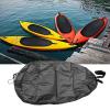 Pssopp Oxford Kayak Seat Cover,Kayak Cockpit Cover Kayak Cockpit Cover with Fixing Strap Drape Seal Cockpit Protector Kayak Covers for Indoor and Outdoor Storage (S) view 4