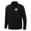 Antigua Men's Black Miami Dolphins Regard Full-Zip Jacket view 1