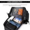 HCWENZH Small Sling Bag for Men Women,Crossbody Sling Backpack Chest Bag Daypack Crossbody Bag for Outdoors Hiking Travel (Black) view 3