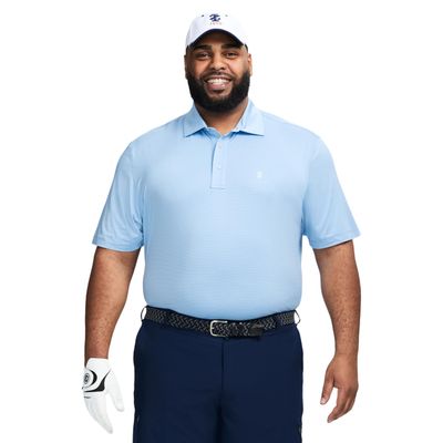 Izod Men's Big & Tall Swingflex Performance Mesh Polo, Placid Blue, XX-Large Big