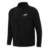Antigua Men's Black Philadelphia Eagles Regard Full-Zip Jacket view 1