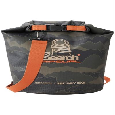 Rip Curl Surf Series Barrel Bag 20L 14SMUT - Black/Olive