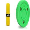Green Biscuit Snake Grip Bundle | Hockey Grip Tape & 1 Green Biscuit Pucks | Polymer Sports Tape - Yellow view 1