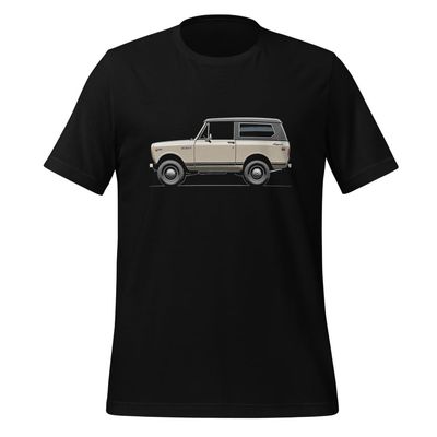 1968 International Harvester Scout 800A Unisex t-Shirt Black