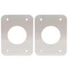 Taco Marine Boat Grand Slam Backing Plates BP-150BSY-320-1 | Aluminum (Pair) view 2