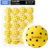 WES Silent Pickleball Balls - Foam & Soft Pickleball Practice Balls with Exact Real Ball Bounce - Quiet Pickleball Balls for Indoor Use view 1