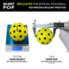 WES Silent Pickleball Balls - Foam & Soft Pickleball Practice Balls with Exact Real Ball Bounce - Quiet Pickleball Balls for Indoor Use view 4