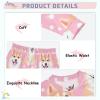ALAZA Shiba Inu Dog 2 Piece Pajama Set Long Sleeve Top and Pants Sleepwear Unisex 5T view 4