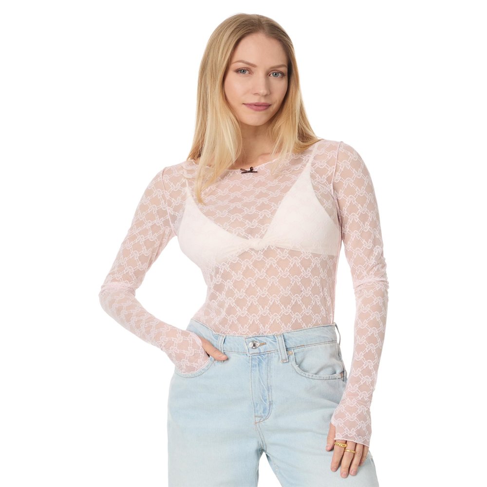 Free People Womens from Me to You Long Sleeve, Blossom, Small