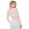 Free People Womens from Me to You Long Sleeve, Blossom, Small view 2