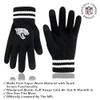 Ultra Game NFL Official Adults Super Soft Marled Winter Beanie Knit Hat with Extra Warm Touch Screen Gloves, Jacksonville Jaguars, Black, 1SIZE view 3