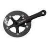 Sugino RD-2 Messenger Single-Speed Crankset 165mm x 46T Aluminum Forged Arms, 130bcd, 103mm JIS Square Taper, Lightweight Cycling Gear for Urban & Messenger Bikes view 1