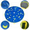 Akozon 1.8M Kids Rainbow Parachute Outdoor Sports Play for Confidence & Coordination Building view 2